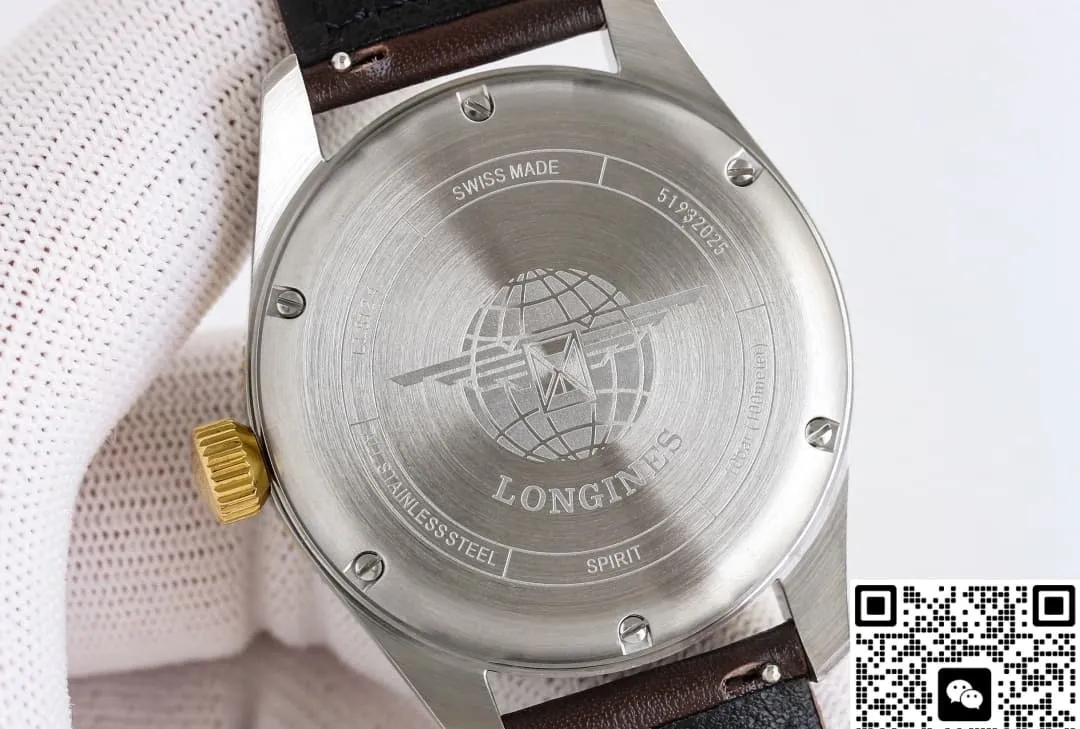 TW Factory Longines Spirit L3.812.5.53.2 1:1 Best Edition Replica Watch